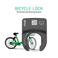 GPS real time tracking adjust positioning interval freely rechargeable solar panel 4g RFID ble share rental bicycle lock